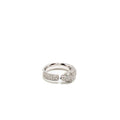 CARTIER PANTHERE DE CARTIER RING PAVED EMERALDS, ONYX, WHITE GOLD WITH DIAMONDS