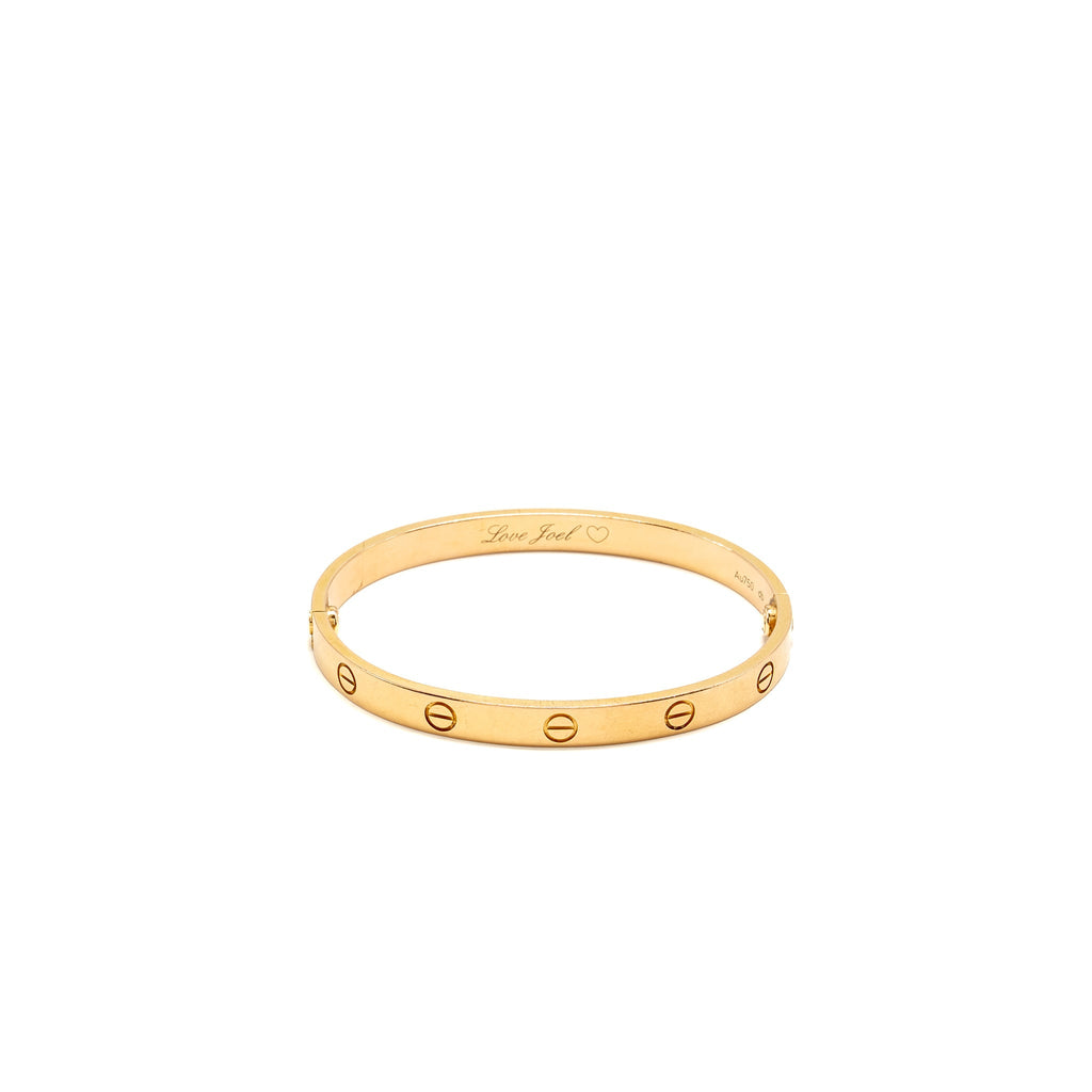 CARTIER LOVE BRACELET CLASSIC MODEL ROSE GOLD