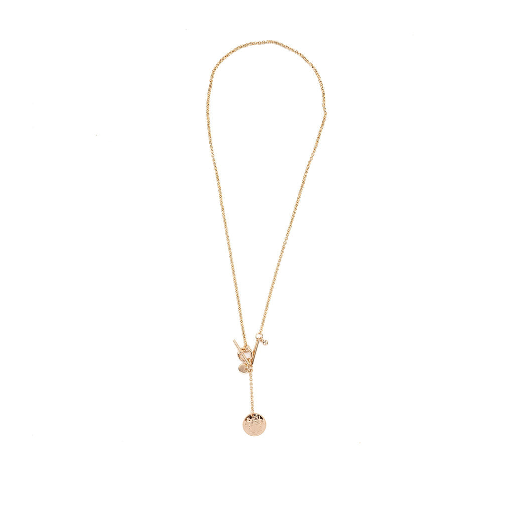 HERMES EX-LIBRIS PENDANT ROSE GOLD