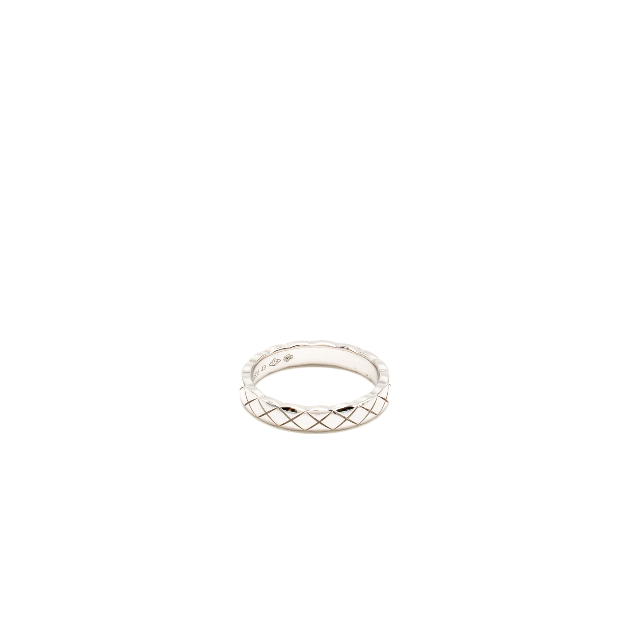 CHANEL COCO CRUSH RING MINI VERSION WHITE GOLD