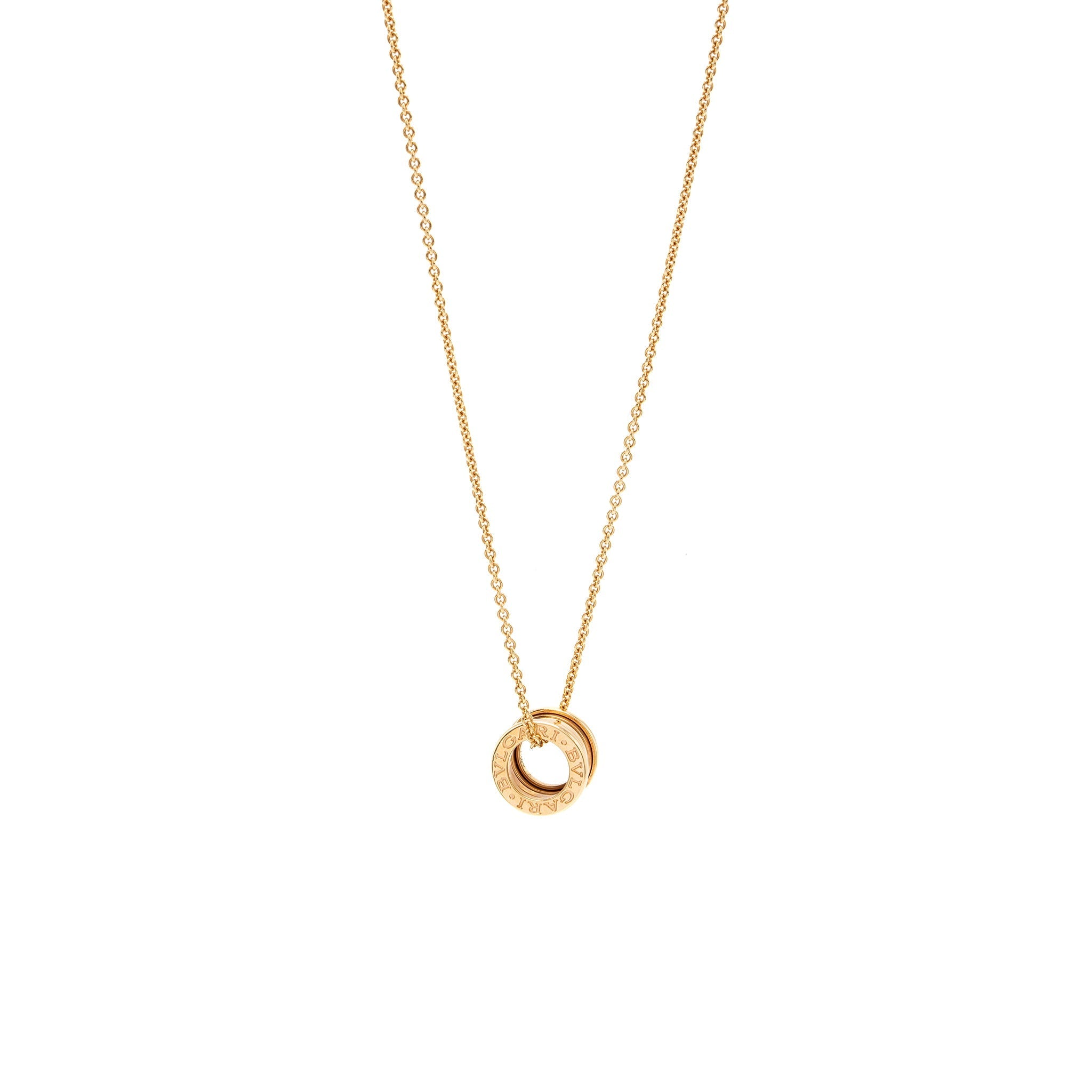 BVLGARI B.ZERO1 NECKLACE ROSE GOLD
