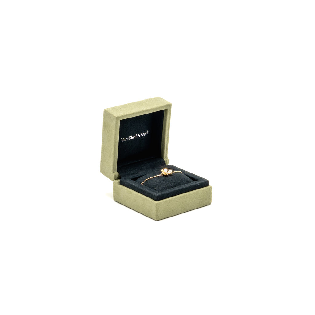 VAN CLEEF & ARPELS FRIVOLE BRACELET WITH DIAMOND YELLOW GOLD