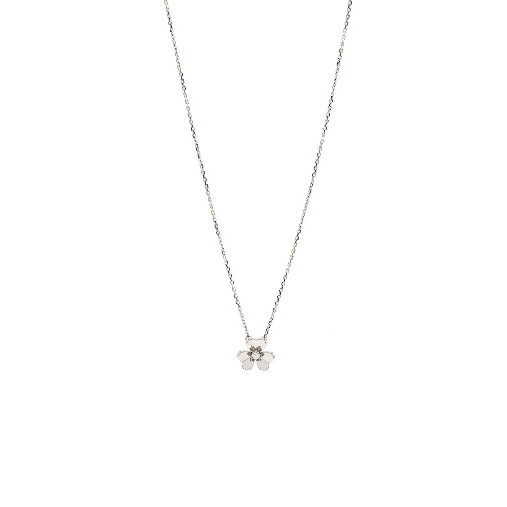 VAN CLEEF & ARPELS FRIVOLE PENDANT WHITE GOLD, DIAMOND