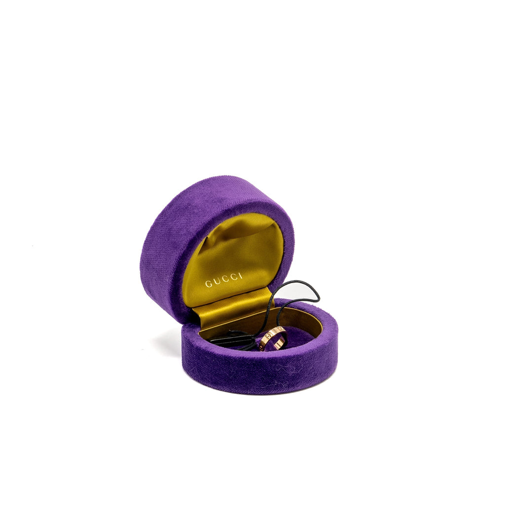 GUCCI ICON RING 18K ROSE GOLD