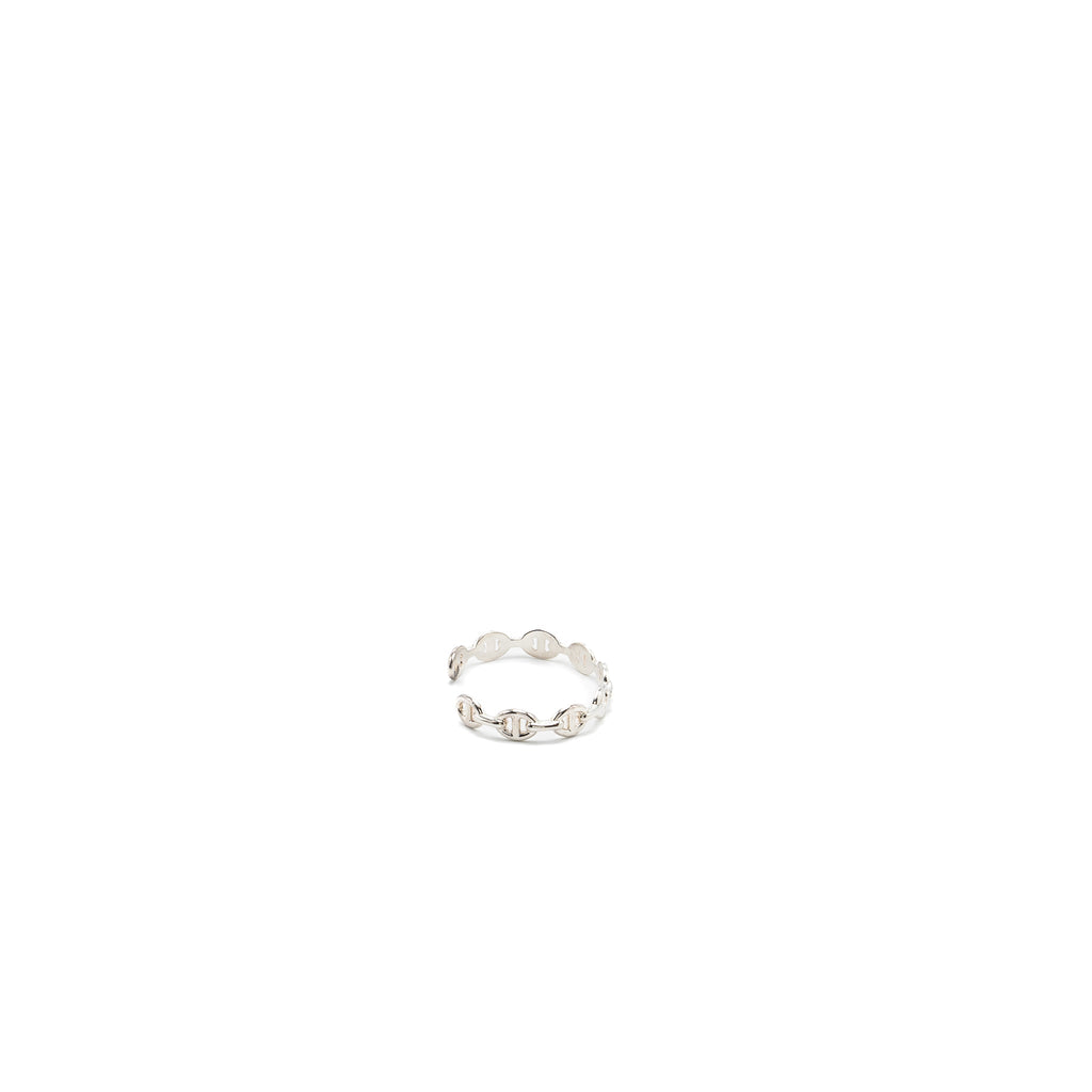 HERMES CHAINE D’ANCRE ENCHAINEE BRACELET STERLING SILVER
