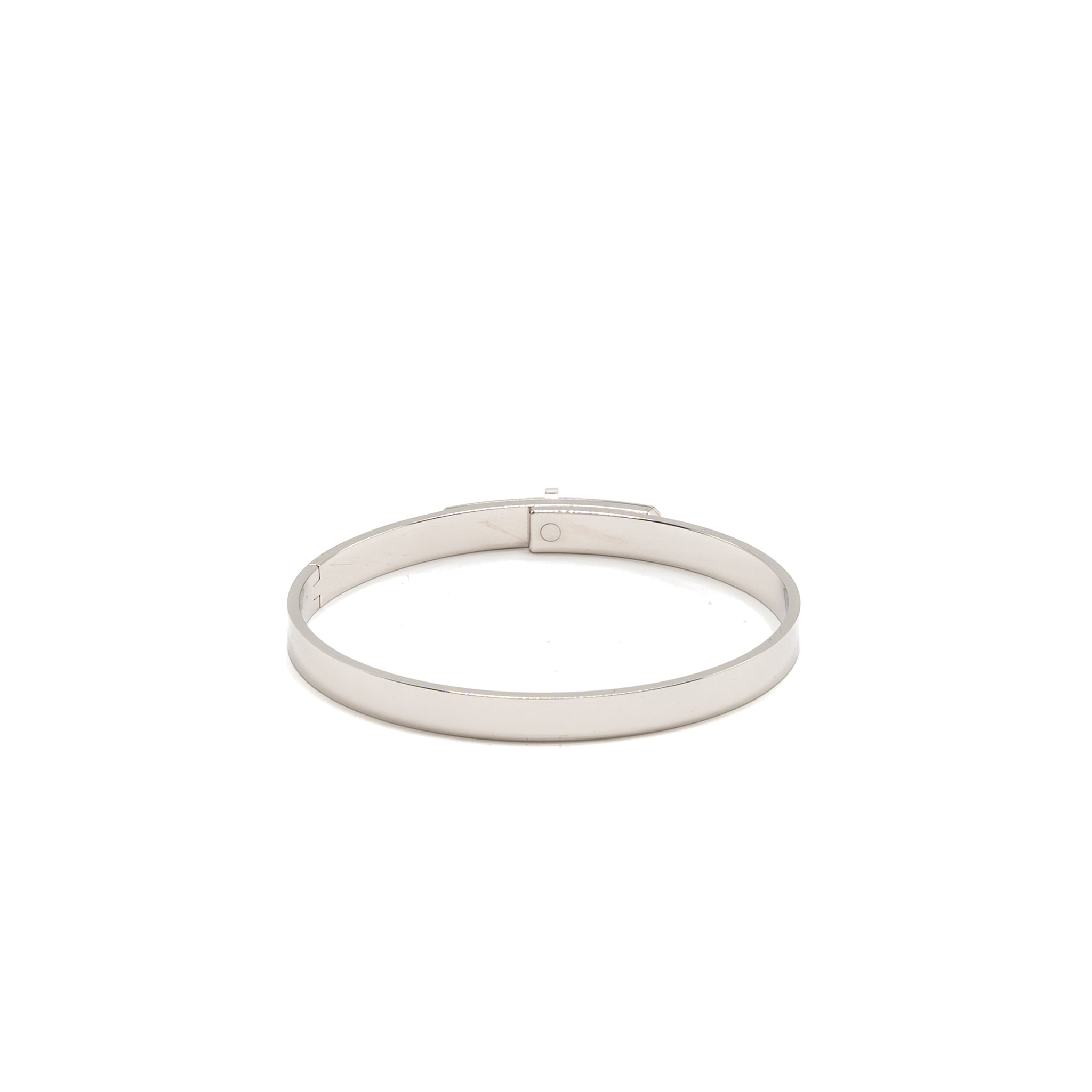 HERMES KELLY BRACELET WHITE GOLD/DIAMONDS