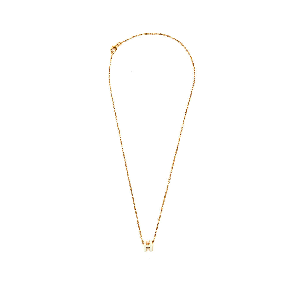 HERMES MINI POP H PENDANT VERT FIZZ RGHW