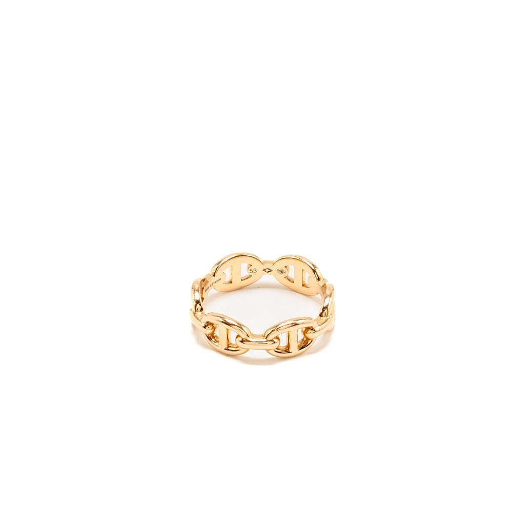 HERMES CHAINE D’ANCRE ENCHAINEE PM RING ROSE GOLD