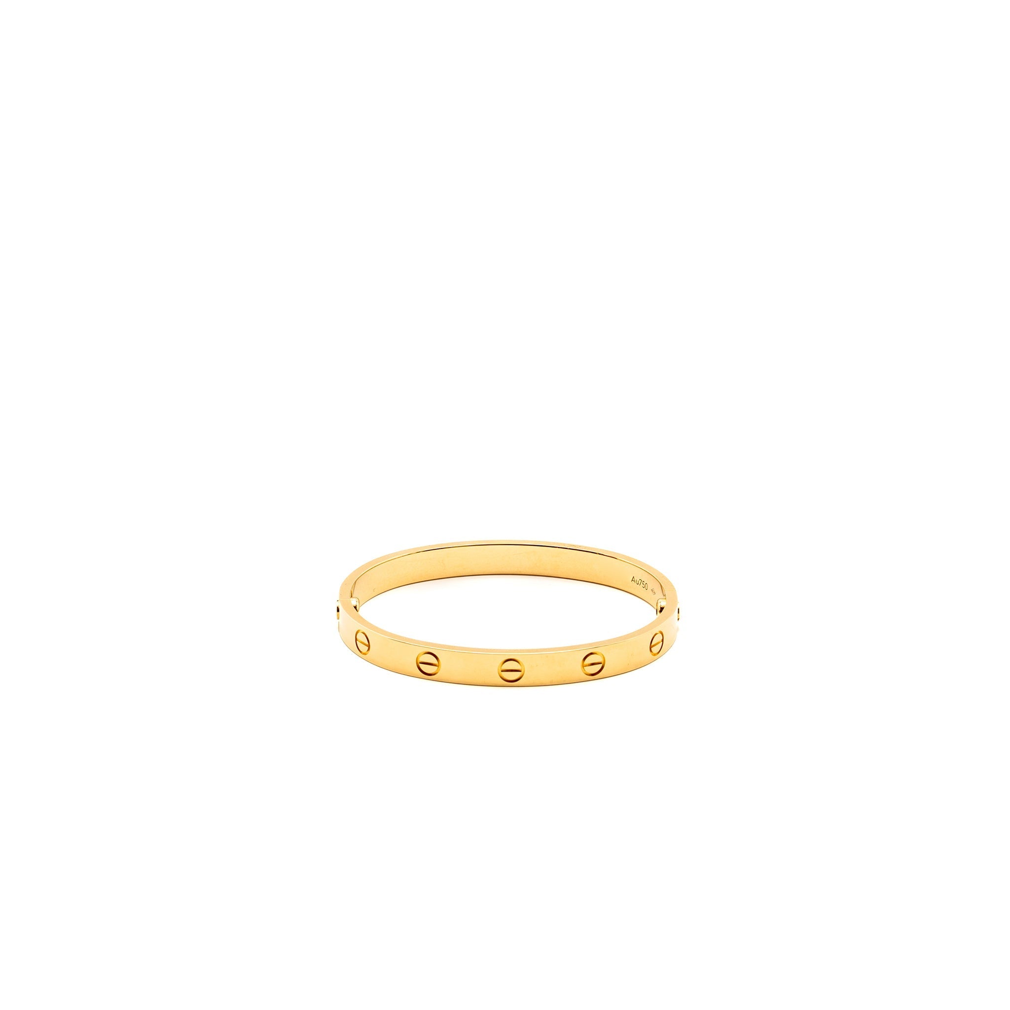 CARTIER LOVE BRACELET YELLOW GOLD