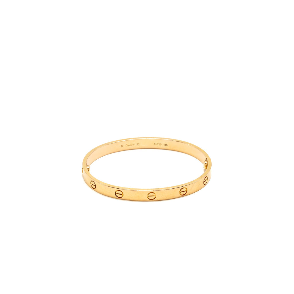 CARTIER LOVE BRACELET CLASSIC MODEL ROSE GOLD