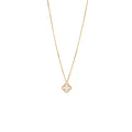 VAN CLEEF & ARPELS SWEET ALHAMBRA PENDANT WHITE MOTHER OF PEARL 18K YELLOW GOLD