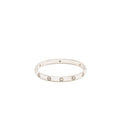 CARTIER LOVE BRACELET WHITE GOLD 6 DIAMONDS