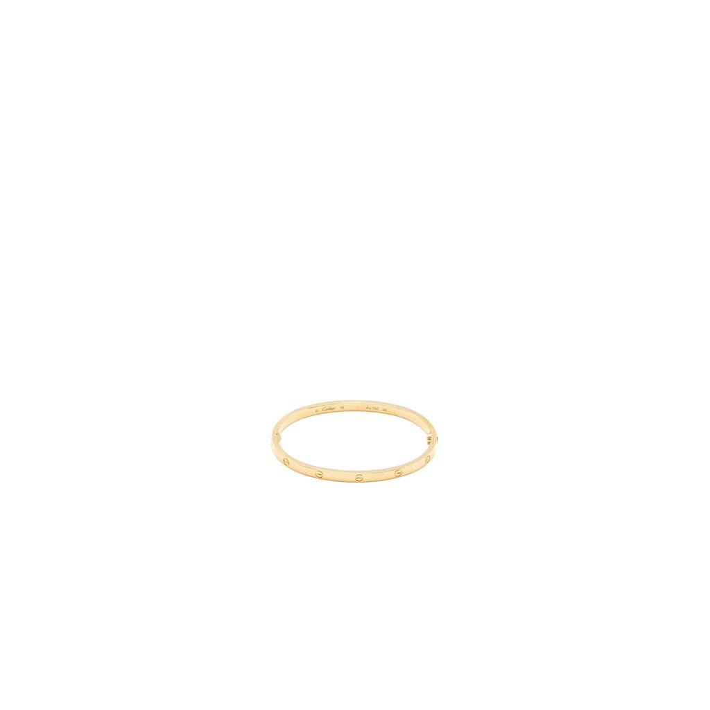 CARTIER LOVE BRACELET YELLOW GOLD