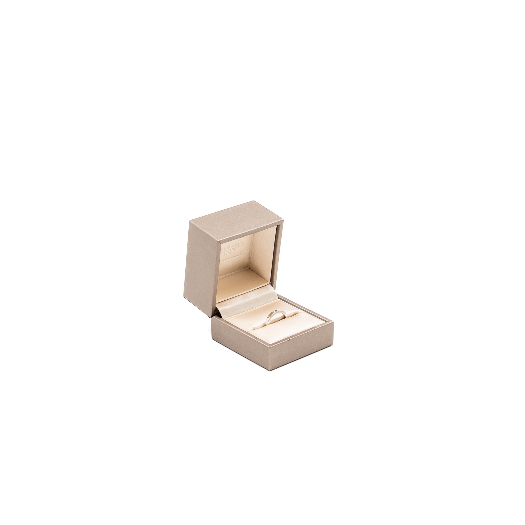 BVLGARI MARRYME WEDDING RING PLATINUM DIAMOND