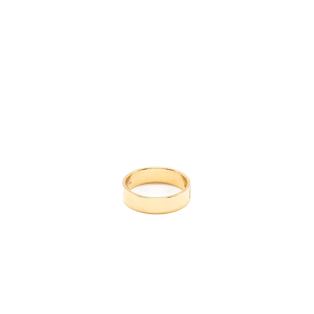 HERMES ANCRE RING ROSE GOLD, DIAMONDS