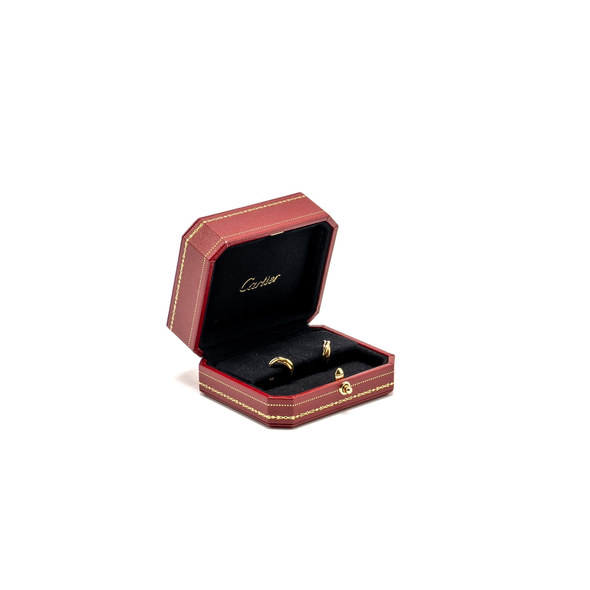 CARTIER TRINITY EARRINGS WHITE GOLD / ROSE GOLD/ YELLOW GOLD