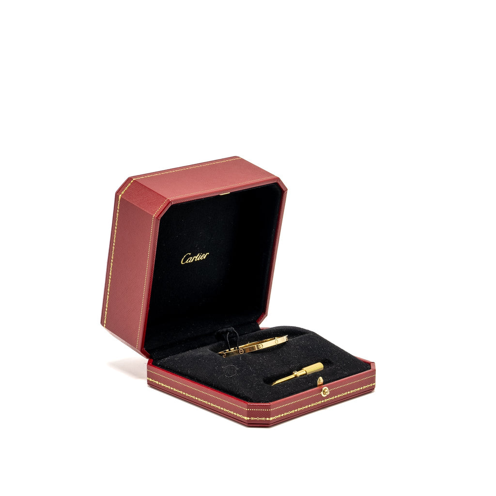 CARTIER LOVE BRACELET YELLOW GOLD
