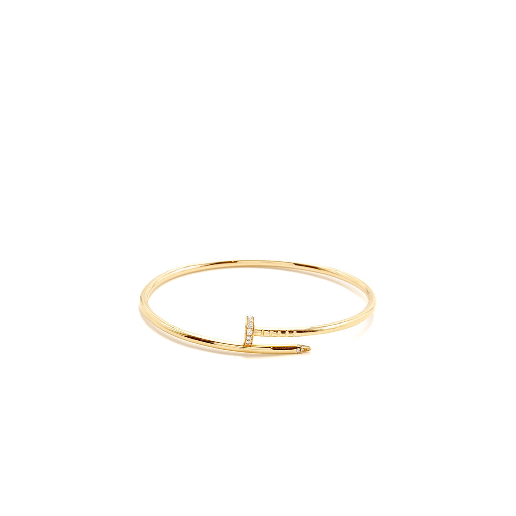 CARTIER JUSTE UN CLOU BRACELET ROSE GOLD/DIAMONDS