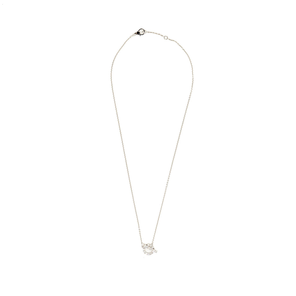HERMES FINESSE PENDANT WHITE GOLD DIAMONDS