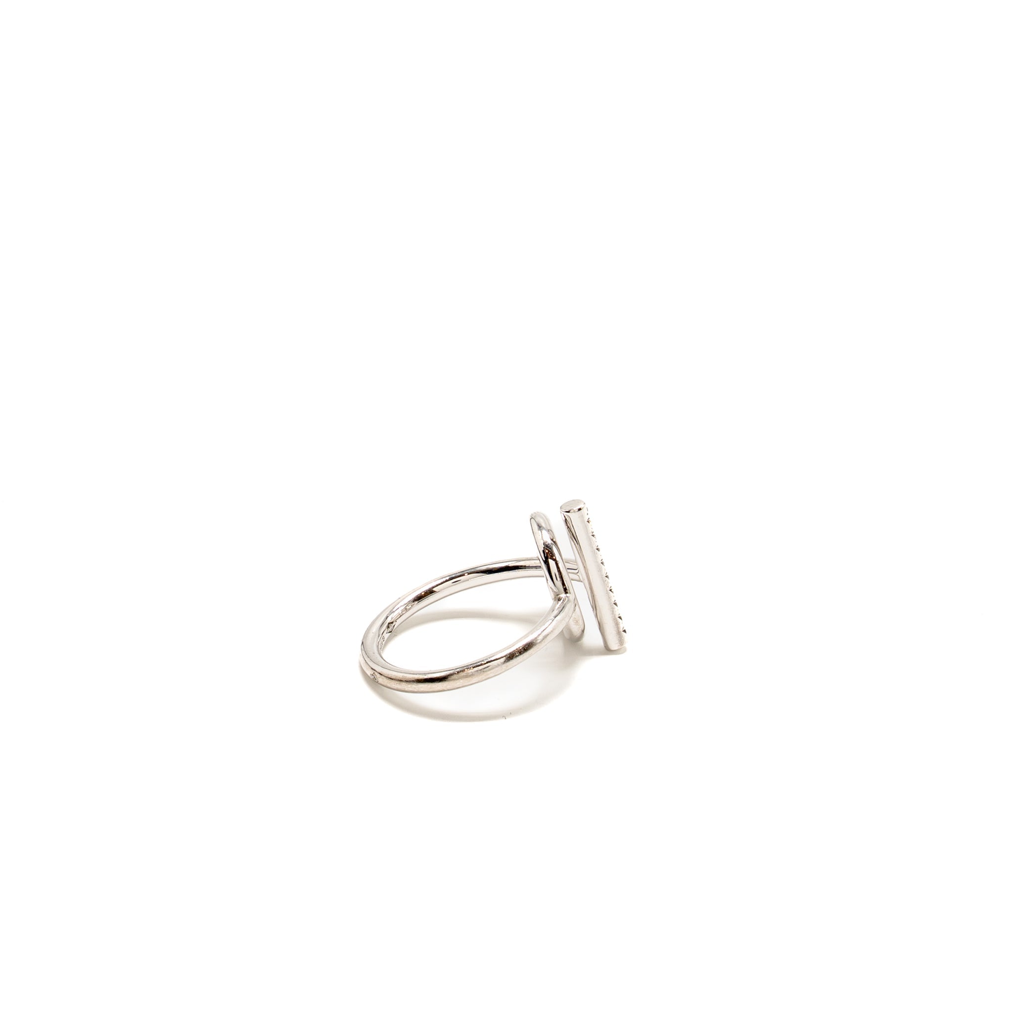 HERMES ECHAPPEE HERMES RING WHITE GOLD/DIAMONDS