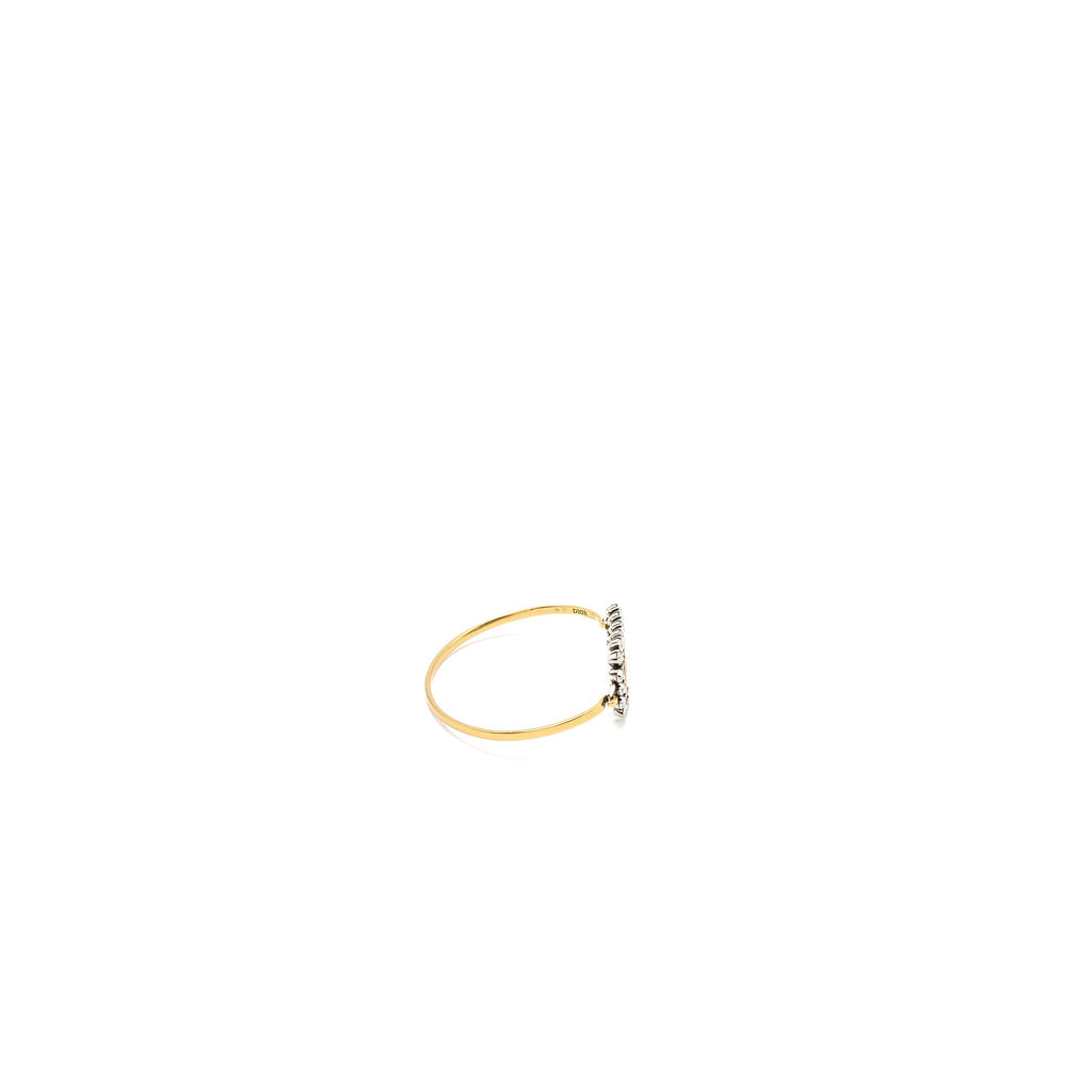 DIOR J’ADIOR BANGLE BRACELET CRYSTAL/GOLD TONE