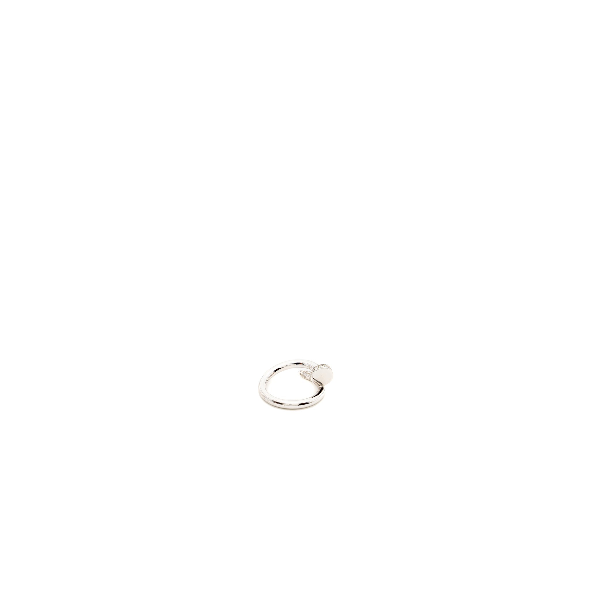 CARTIER JUSTE UN CLOU RING WHITE GOLD/DIAMONDS