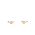 TIFFANY SMILE MINI EARRINGS ROSE GOLD WITH DIAMONDS