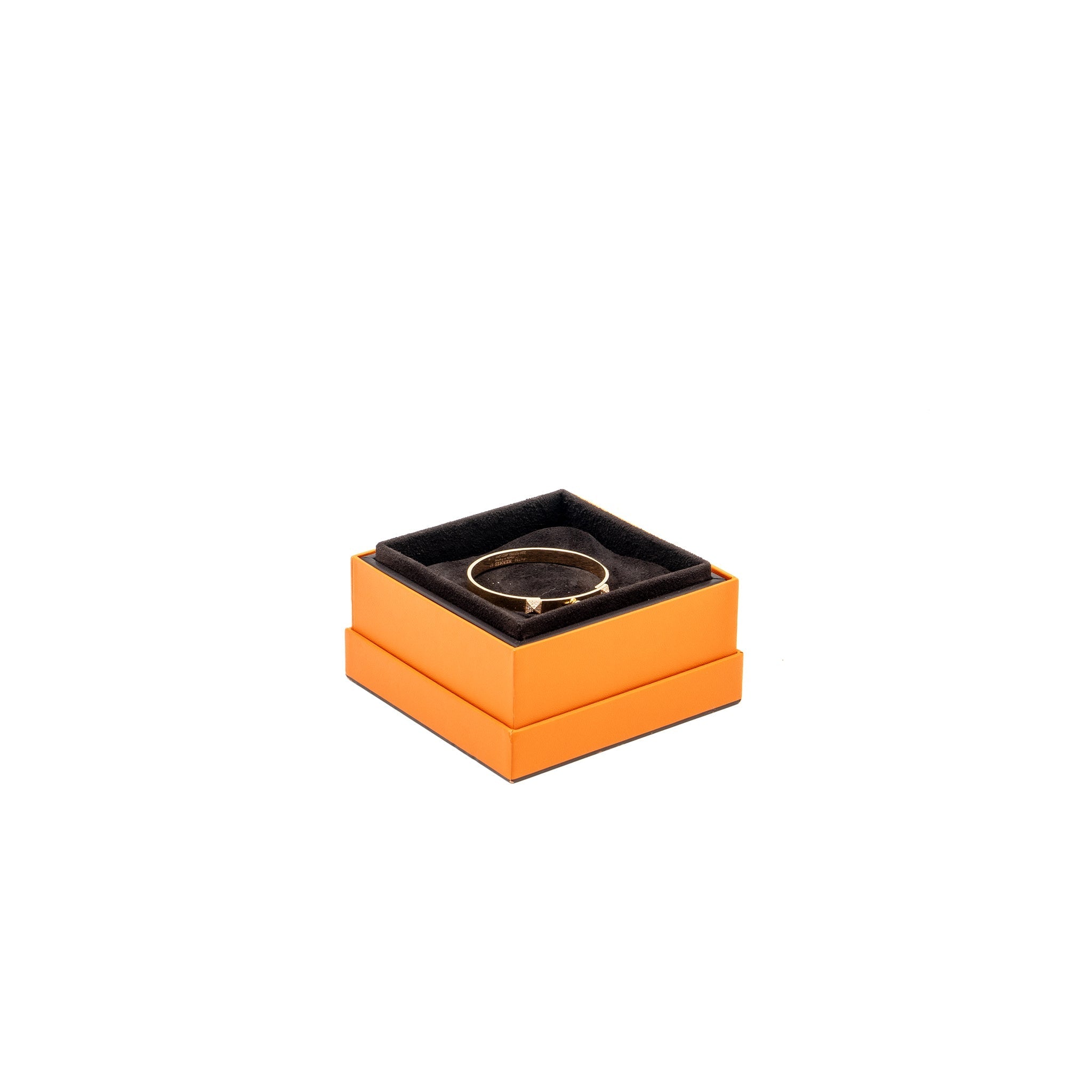 HERMES COLLIER DE CHIEN BRACELET ROSE GOLD DIAMONDS