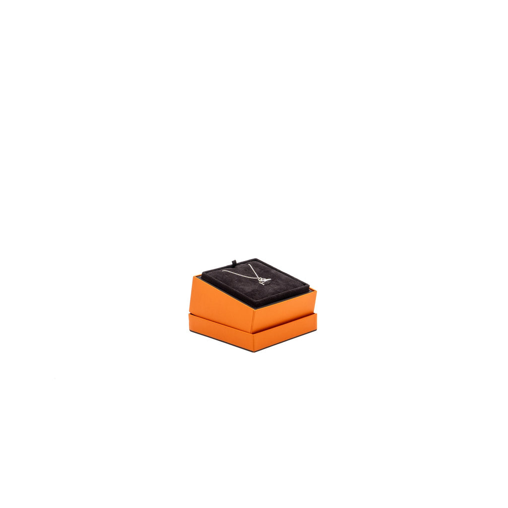 HERMES KELLY AMULETTE PENDANT WHITE GOLD, DIAMONDS