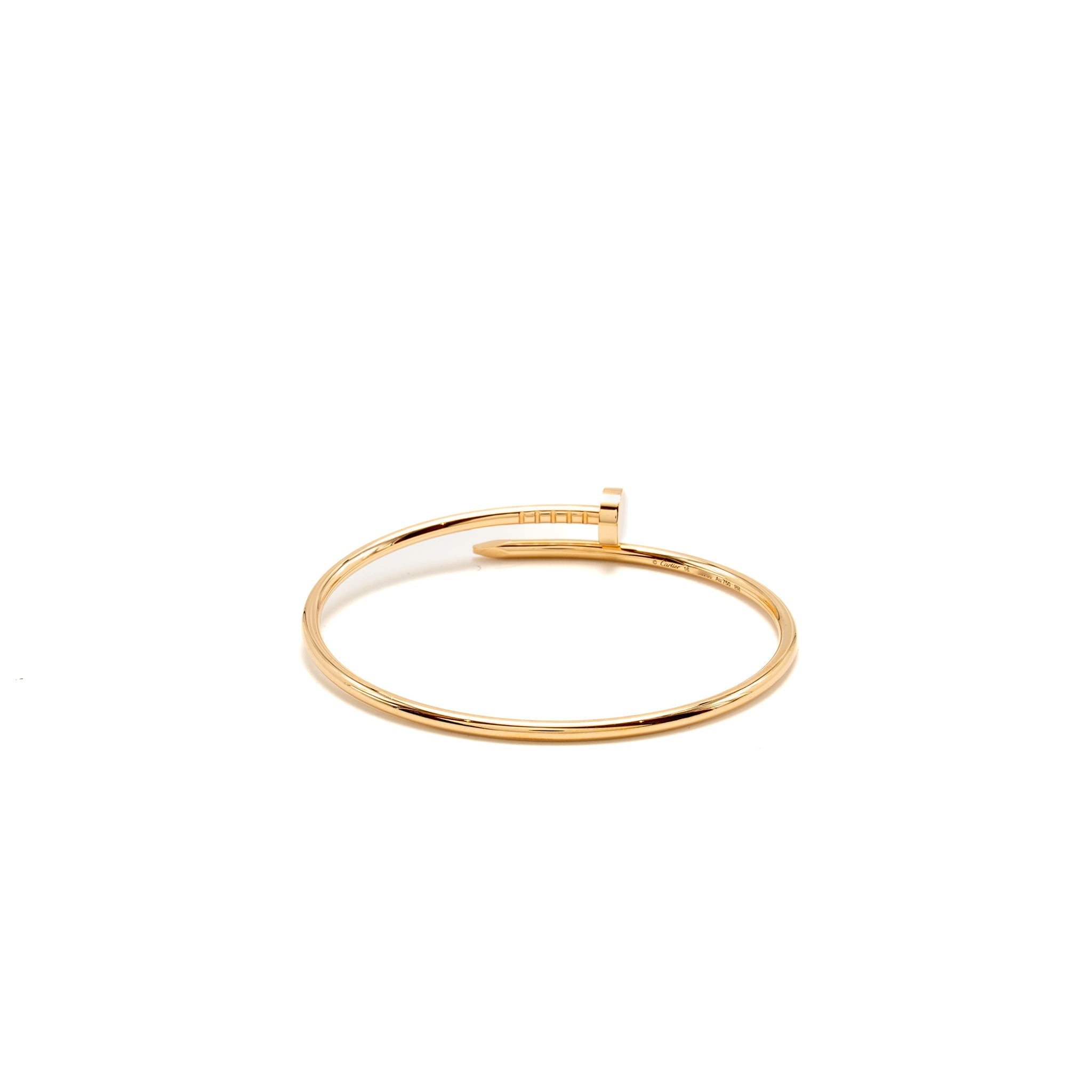 CARTIER JUSTE UN CLOU BRACELET ROSE GOLD