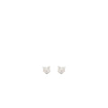 GRAFF BUTTERFLY SMALL STUD EARRINGS WHITE GOLD PAVED DIAMONDS