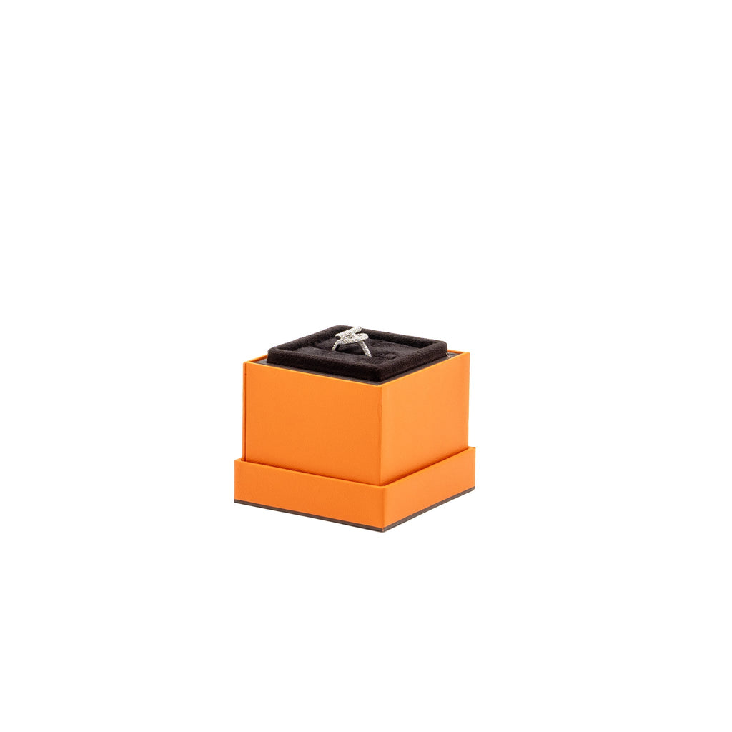 HERMES ECHAPPEE HERMES RING WHITE GOLD DIAMONDS