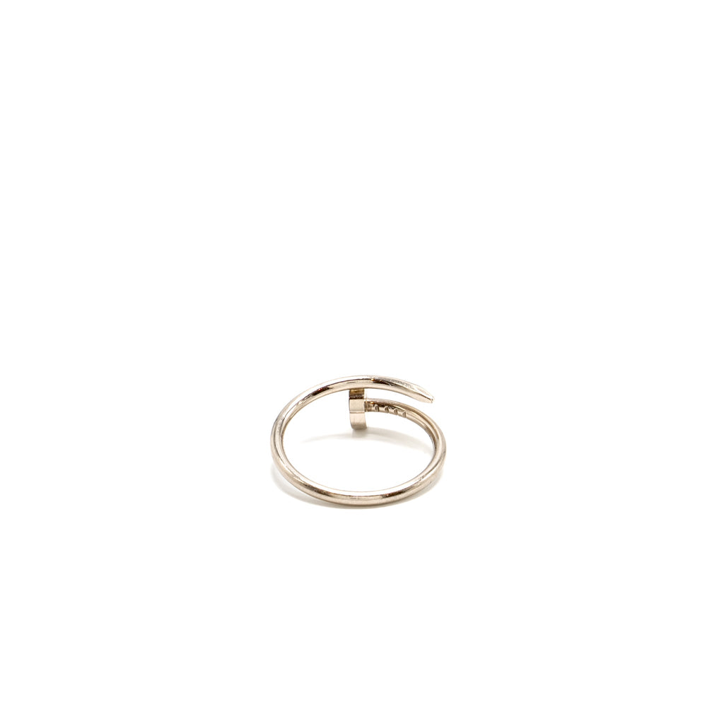 CARTIER JUSTE UN CLOU RING WHITE GOLD