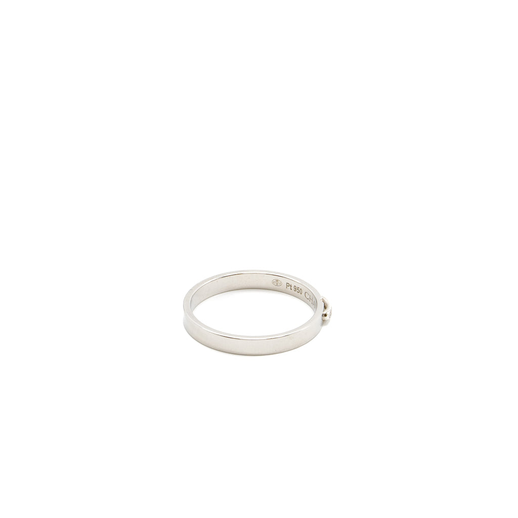 CHAUMET LIENS EVIDENCE XS RING PLATINUM WITH DIAMONDS