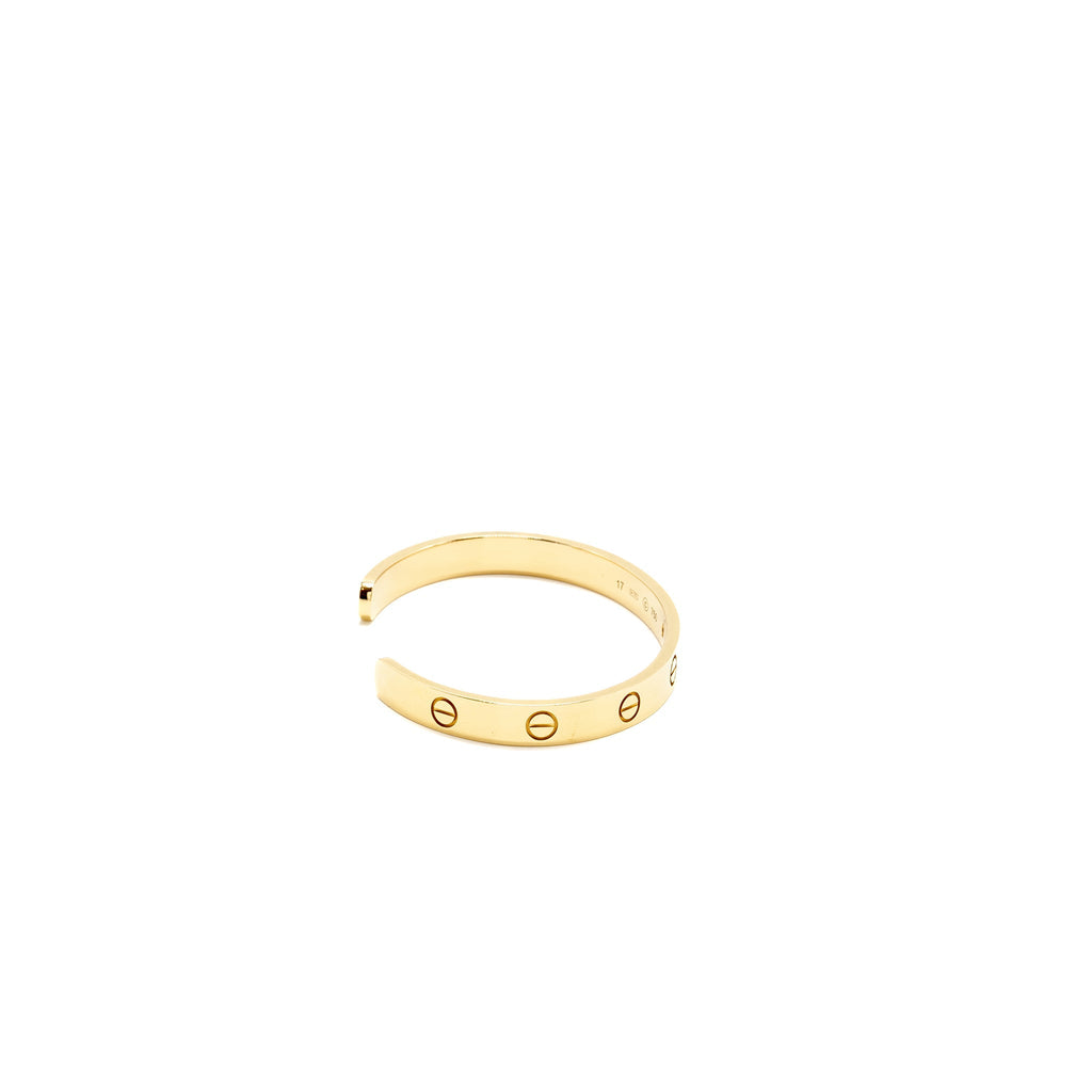 CARTIER LOVE BRACELET YELLOW GOLD, 1 DIAMOND