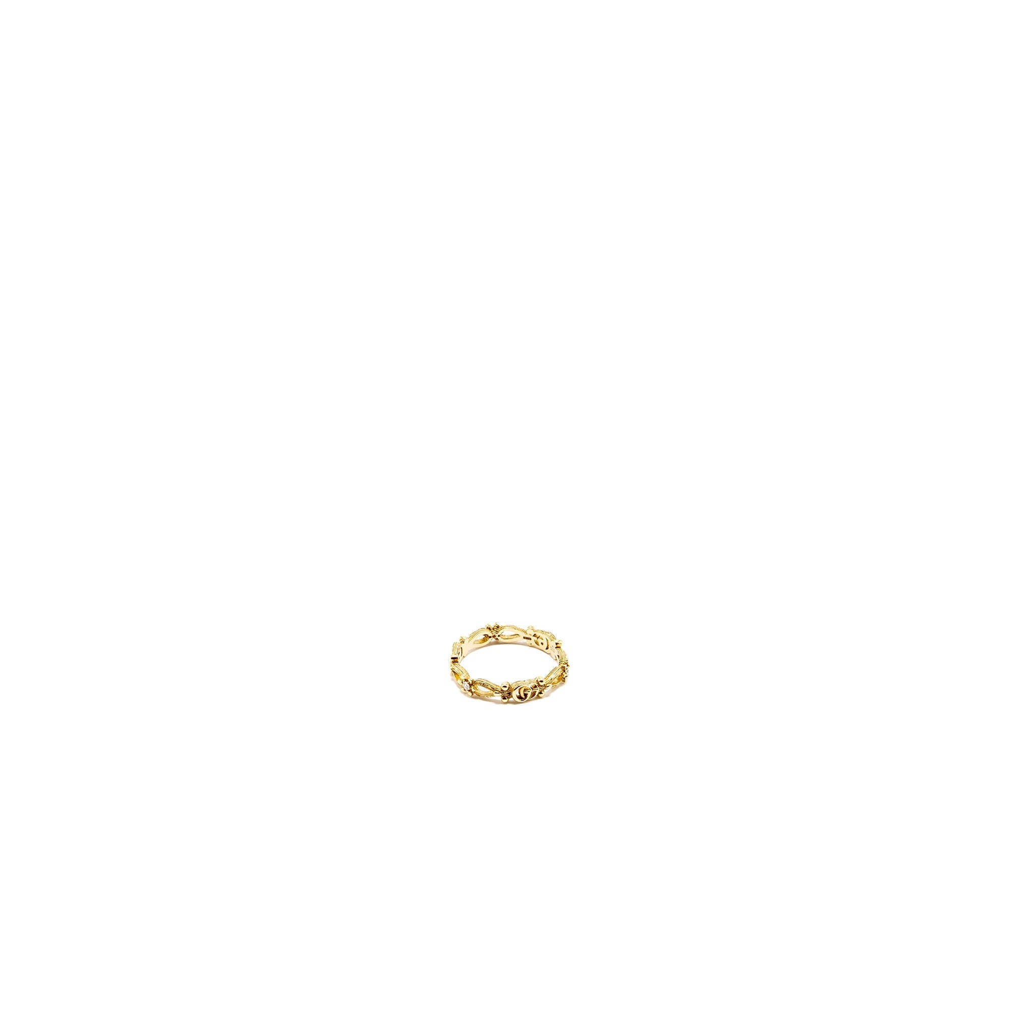 GUCCI FLORA RING 18K YELLOW GOLD/DIAMONDS