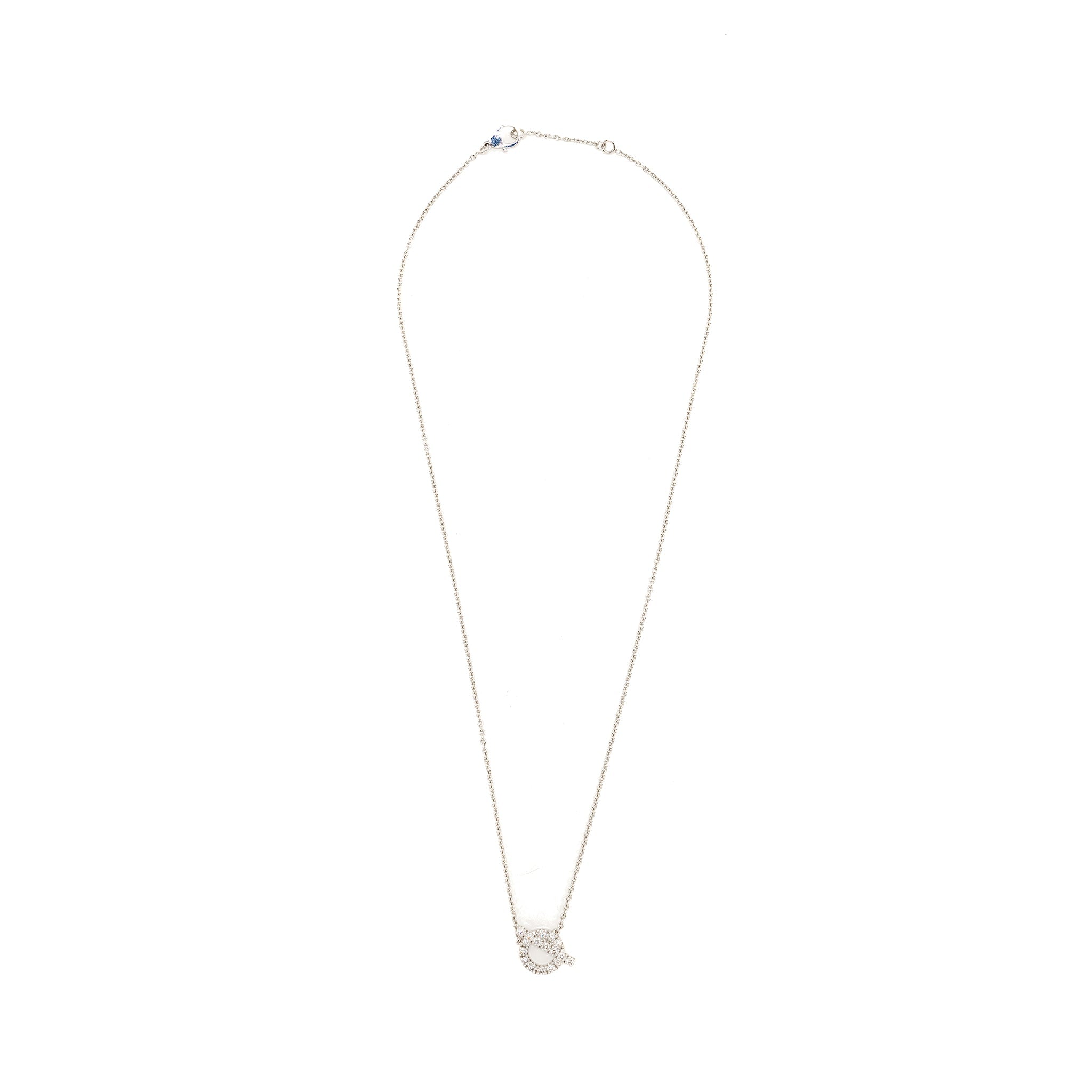 HERMES FINESSE PENDANT WHITE GOLD DIAMONDS