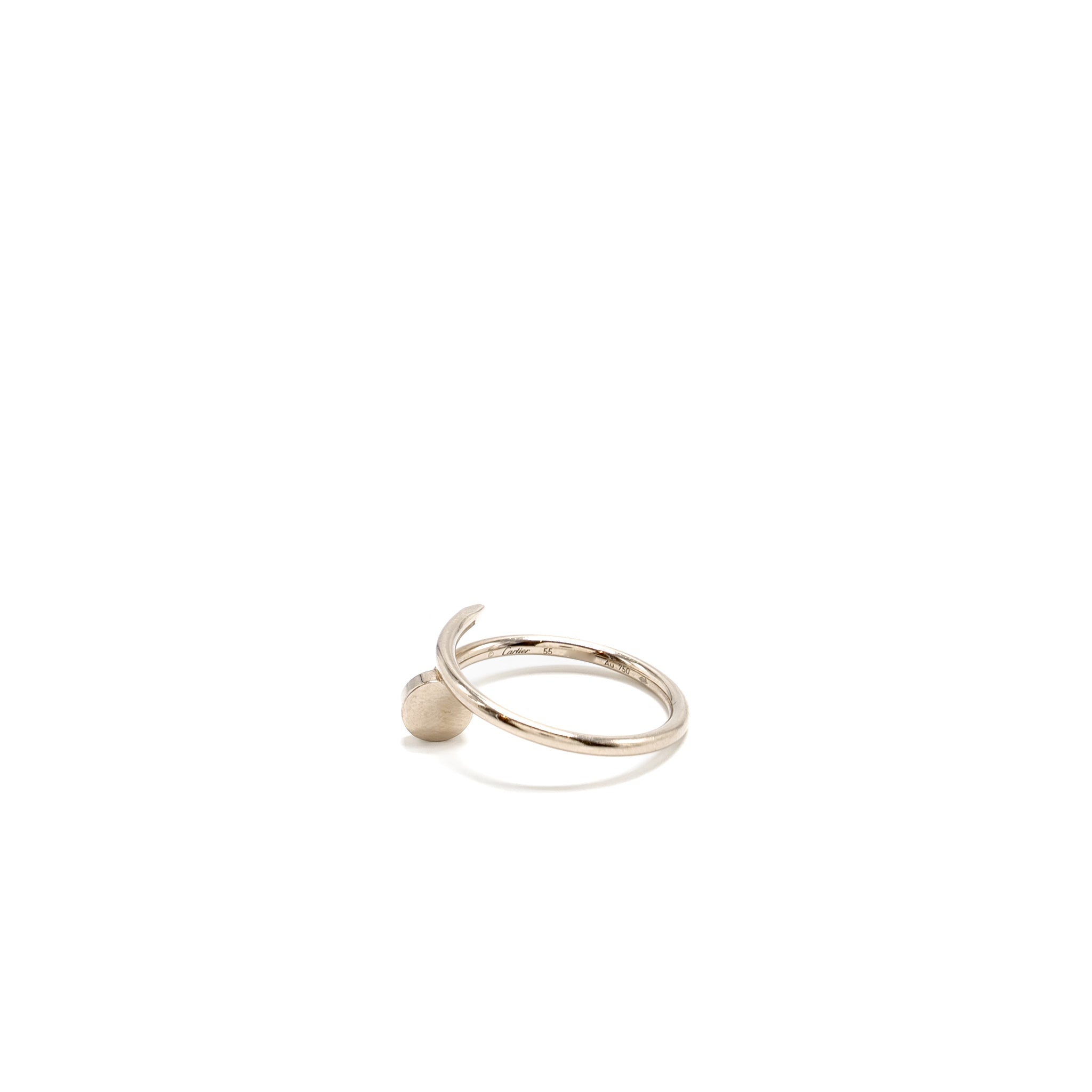 CARTIER JUSTE UN CLOU RING WHITE GOLD