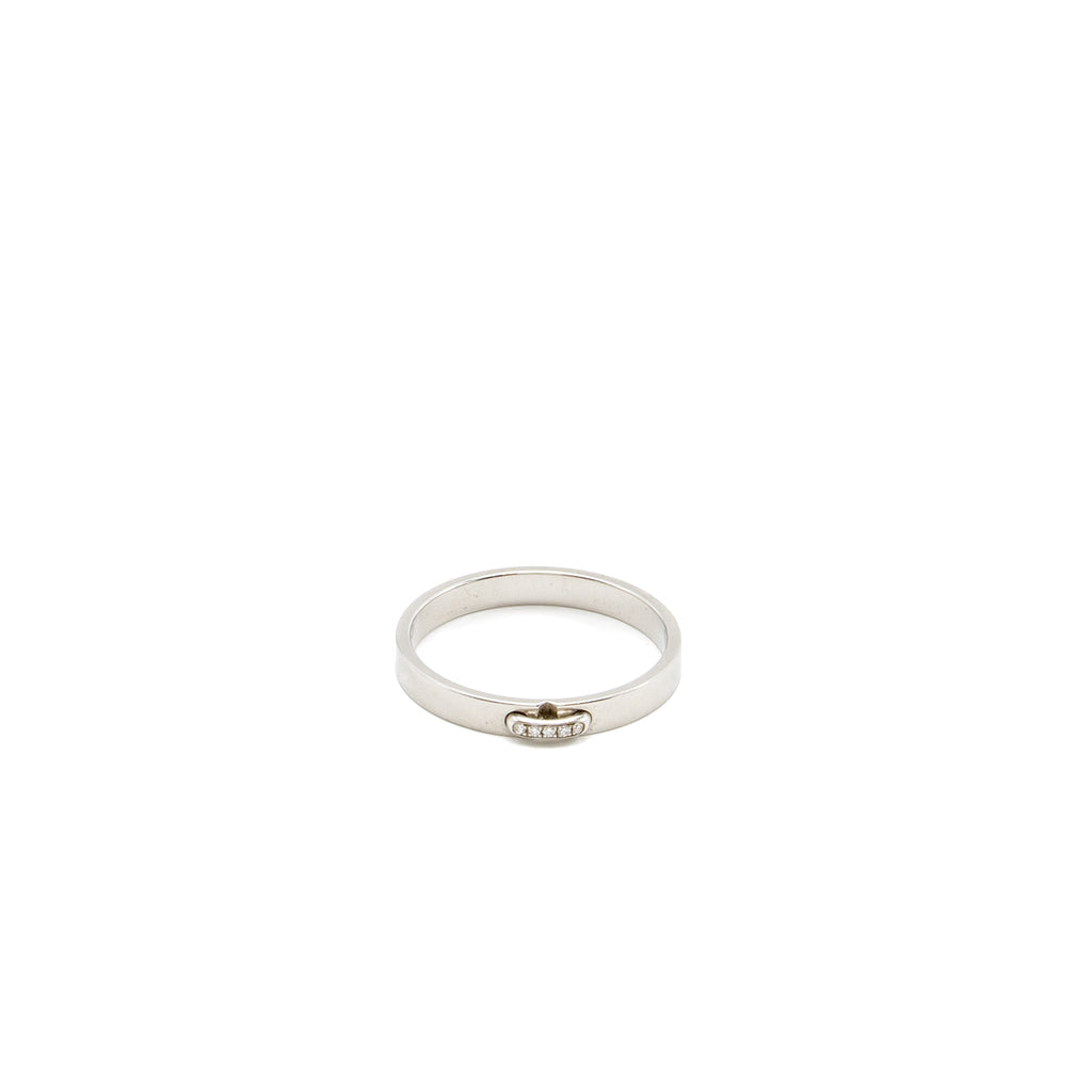 CHAUMET LIENS EVIDENCE XS RING PLATINUM WITH DIAMONDS