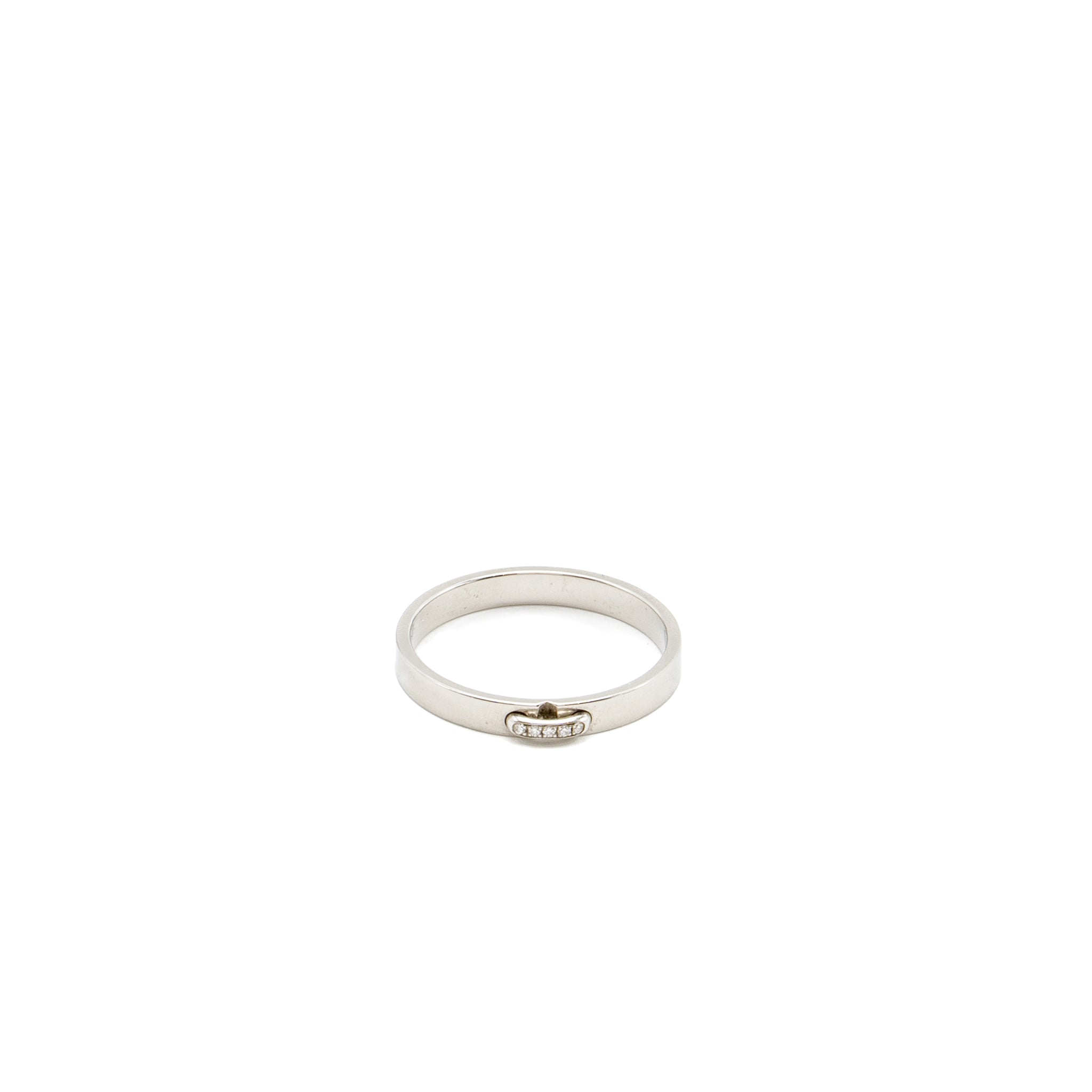 CHAUMET LIENS EVIDENCE XS RING PLATINUM WITH DIAMONDS