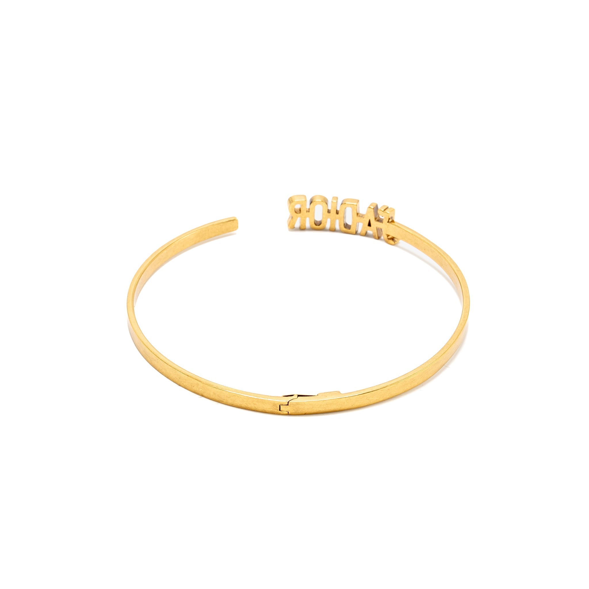 DIOR J'ADIOR CHOKER GOLD TONE