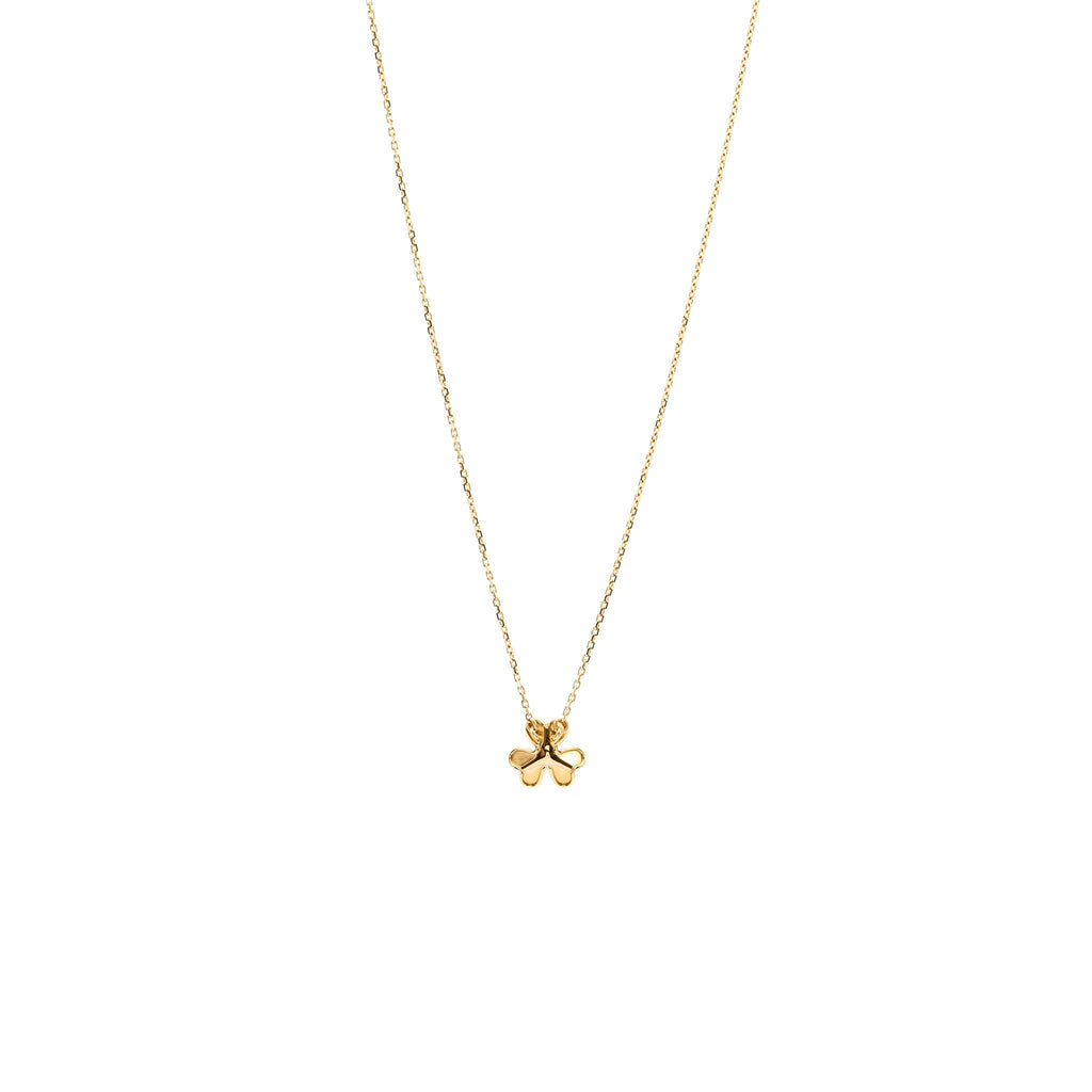 VAN CLEEF & ARPELS FRIVOLE PENDANT YELLOW GOLD, ONE DIAMOND