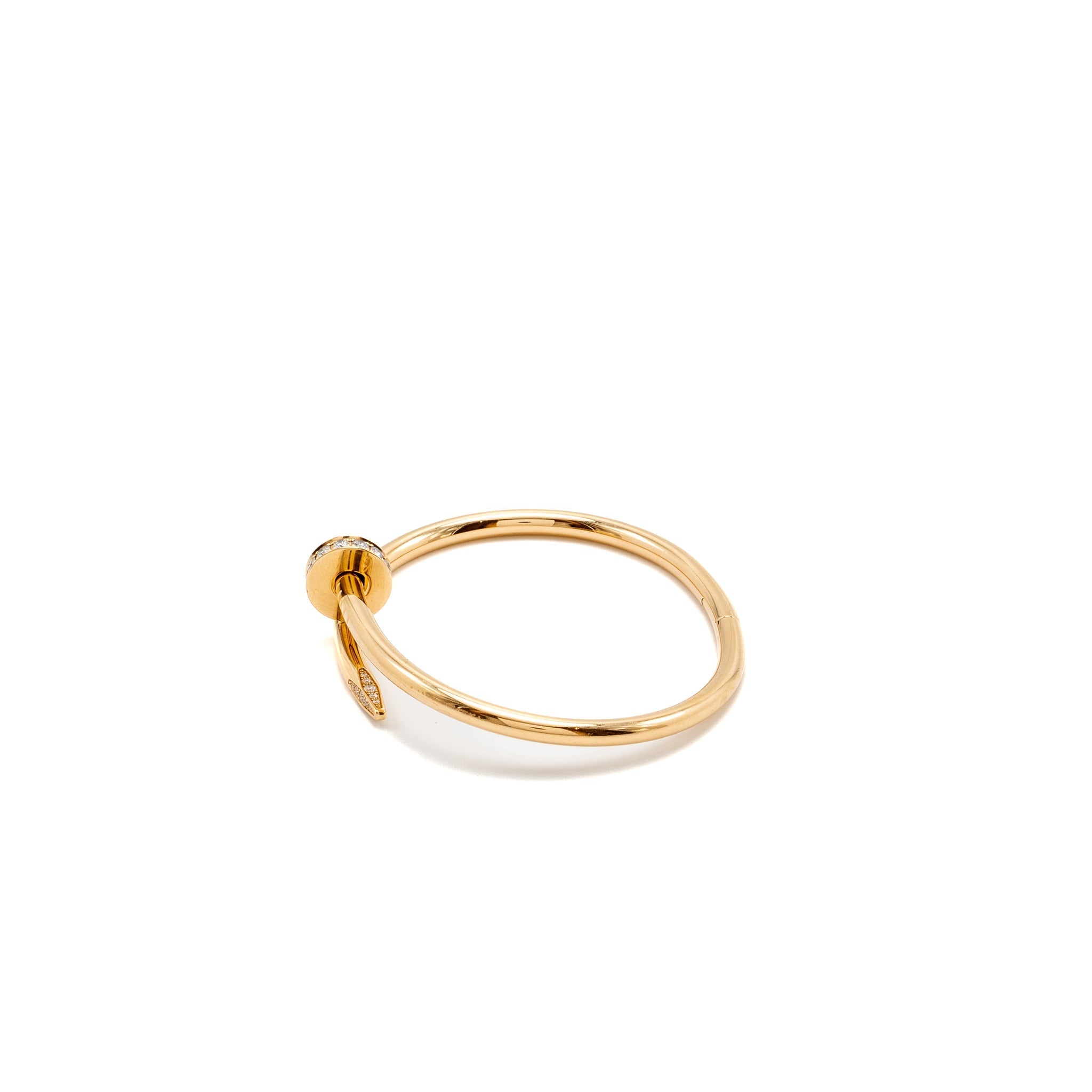 CARTIER JUSTE UN CLOU BRACELET ROSE GOLD, DIAMONDS