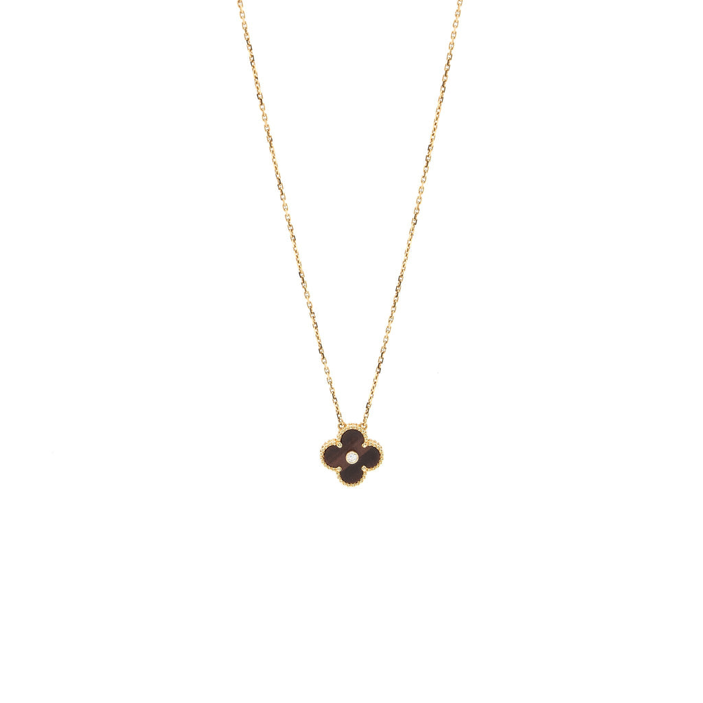 VAN CLEEF AND ARPELS HOLIDAY LIMITED 2017 PENDANT BULLS EYE RGHW