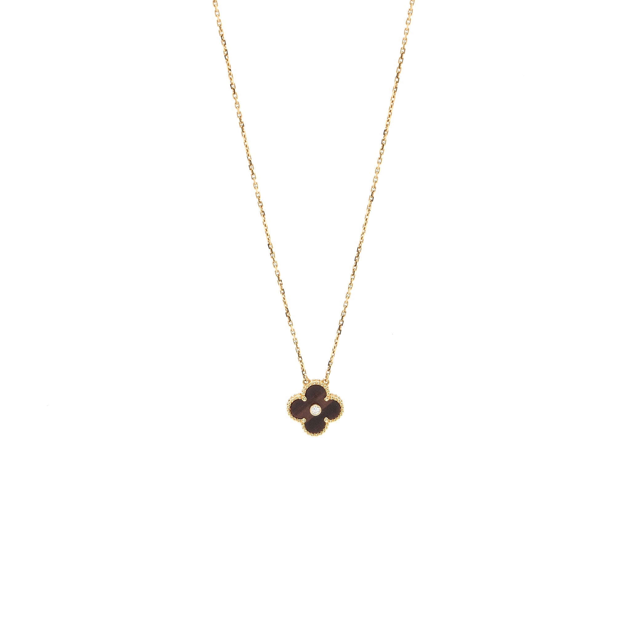 VAN CLEEF AND ARPELS HOLIDAY LIMITED 2017 PENDANT BULLS EYE RGHW