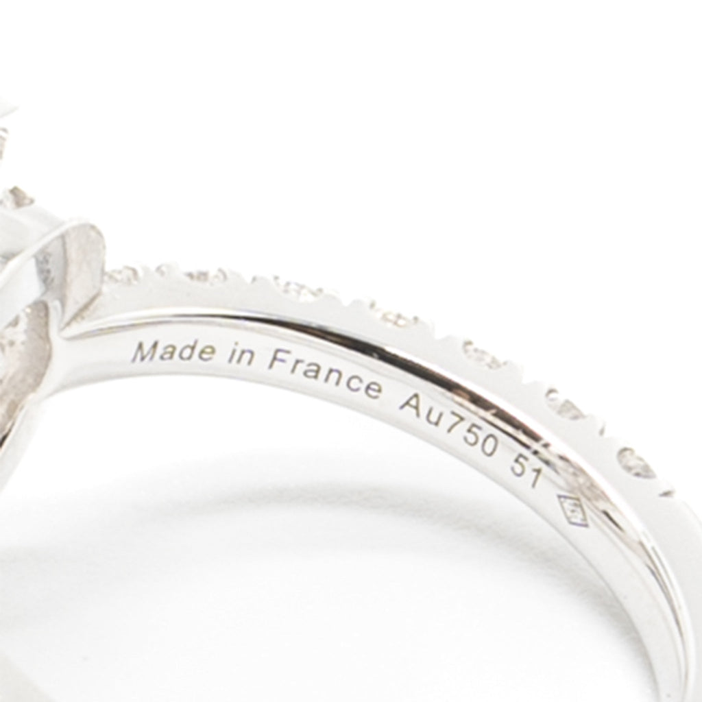 HERMES FINESSE RING WHITE GOLD WITH DIAMONDS