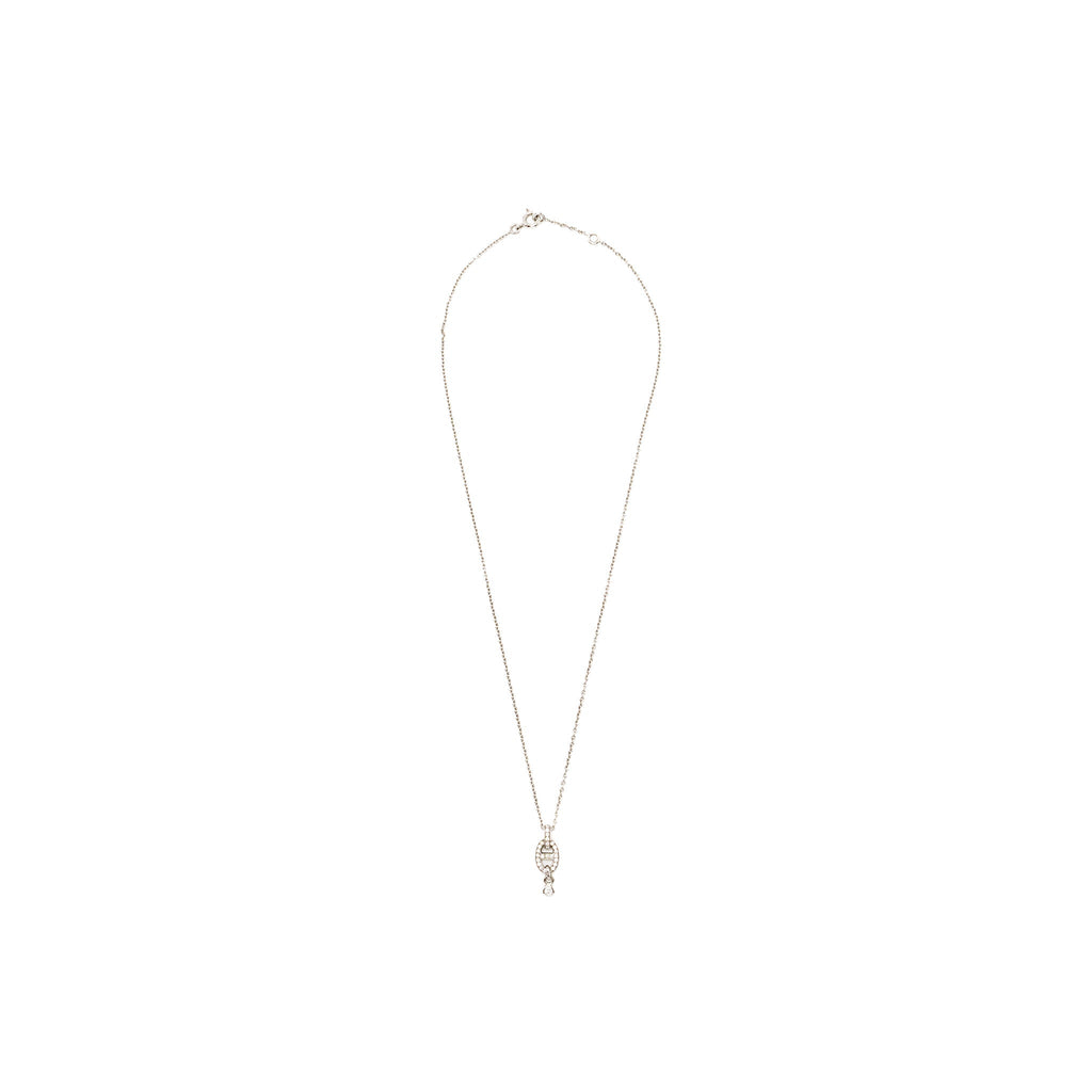 HERMES FARANDOLE NECKLACE WHITE GOLD, DIAMONDS