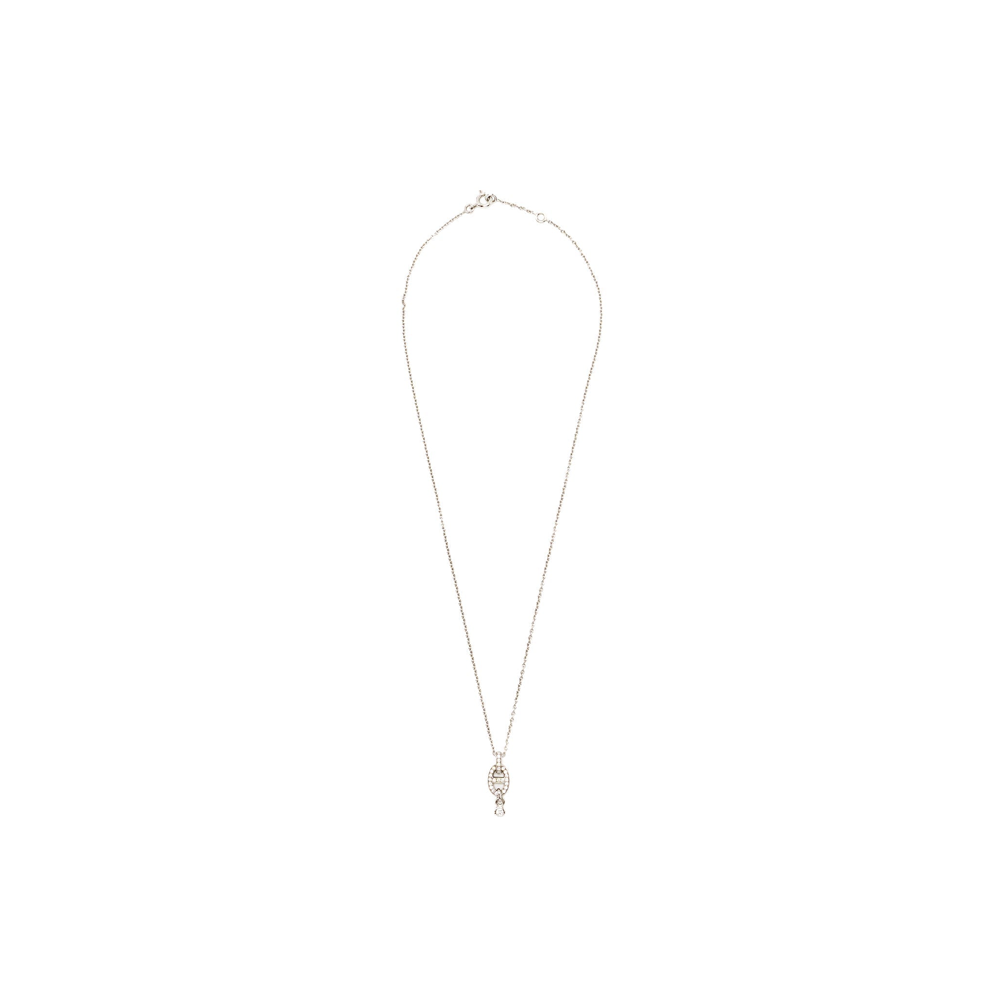 HERMES FARANDOLE NECKLACE WHITE GOLD, DIAMONDS