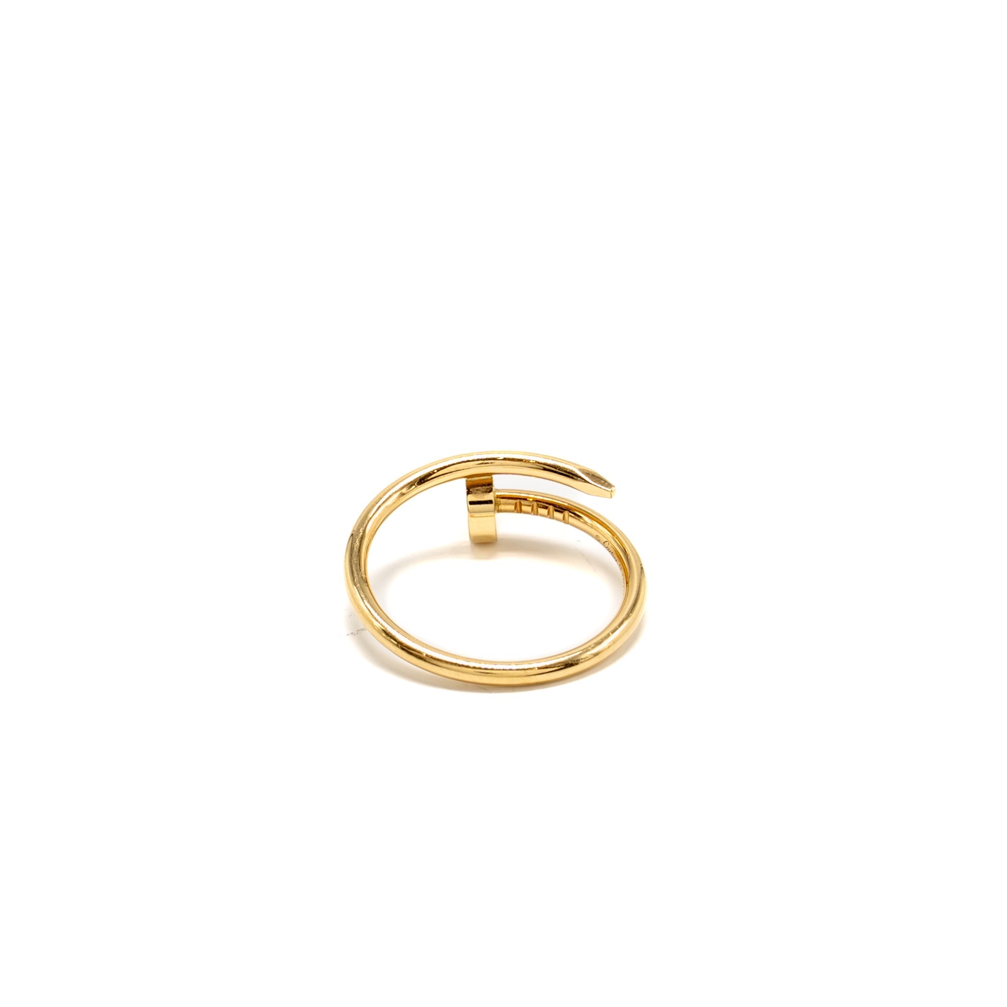 CARTIER JUSTE UN CLOU RING YELLOW GOLD