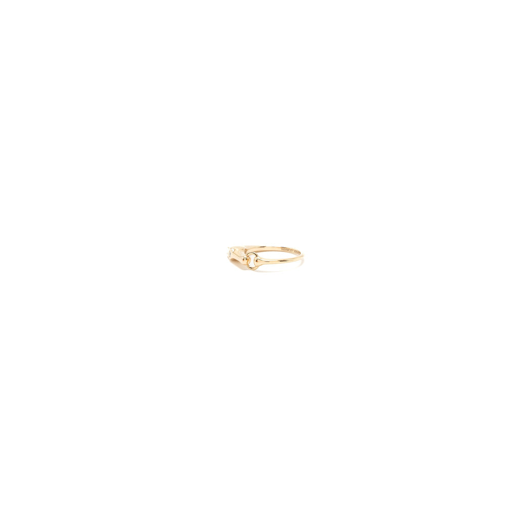 HERMES GALOP RING ROSE GOLD WITH DIAMOND
